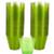 Amscan Kiwi Green Plastic Cups Big Party Pack, 9 Oz., 72 Ct.
