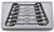 GearWrench 81906 6-Piece Flare Nut Metric Wrench Set