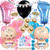 Gender Reveal Party Supplies kit- 87 Pieces Gender Reveal Decorations | Baby Shower | Baby Gender Reveal ideas | Boy Or Girl Banner| Gender Reveal Cupcake Toppers| Mommy to be Sash for baby shower| Gender Reveal Props