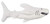 Under the Nile Organic Cotton Shark Plush Toy