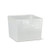 Abbott Collection Small Square Planter, White 5 Square.