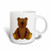 3dRose mug_181675_1 A Brown Teddy Bear Ceramic Mug, 11-Ounce