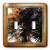3dRose lsp_36576_2 Palm Tree Silhouette Double Toggle Switch