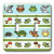 3dRose LLC lsp_13806_2 Cute Woodland Creatures Forest Print Double Toggle Switch