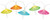 Amscan Parasol Patio String Lights, 9-Feet