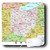 3dRose LLC 8 x 8 x 0.25 Inches Mouse Pad, Print of Ohio Cities and State Map (mp_184614_1)
