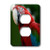 3dRose lsp_16938_6 Scarlet Macaw Outlet Cover
