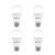 EcoSmart 100-Watt Equivalent A19 Dimmable Energy Star LED Light Bulb, Soft White (4-Pack)