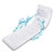 Full Body Bath Pillow Mat Non-Slip Luxury Spa Cushion?Bath Pillows for Tub Neck and Back Support?Large Non Slip Suction Cups Comfort Head Rest -49x14in