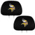 Team ProMark Official National Football League Fan Shop Authentic Headrest Cover (Minnesota Vikings)