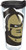 Tervis 1283469 UCF Knights Mascot Colossal Tumbler with Wrap and Black Lid 24oz, Clear