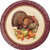 Creative Converting 331995case Thanksgiving Turkey Paper Plates, One Size, Multicolor