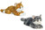 Aurora 12" Chester and Lily Cat Flopsies Bundle