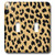 3dRose LSP_63490_2 Cheetah Animal Print Double Toggle Switch