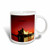 3dRose Night Time Picture of Sydney Opera House Australia Ceramic Mug, 11-Ounce