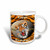 3dRose Tiger Happy 50th Birthday Ceramic Mug, 11-Ounce