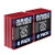 Samsill Durable .5 Inch Binder Red Round Ring Binder / Customizable Clear View Binder / Bulk Binder 8 Pack / 3 Ring Red Binder / Half Inch Binder