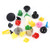Qiilu 1000pcs Assorted Plastic Car Door Trim Clip Bumper Fastener Retainer Rivet Push Pin Kit