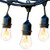 Brightech Ambience Pro - Waterproof Outdoor String Lights - Hanging Vintage 11W Edison Bulbs - 24 Ft Bistro Lights Create Great Ambience in Your Backyard, Gazebo