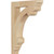 Ekena Millwork CORW02X09X11ELRW Wood Corbel, 1 1/2"W x 8 1/2"D x 10 1/2"H, Rubberwood