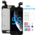 for iPhone 5S Screen Replacement with Home Button Black, Mobkitfp Full Assembly Digitizer for Model A1533, A1457, A1453, A1530, LCD Touch Display with Camera for iPhone 5S Repair Kit