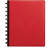 Staples 2724488 Arc Customizable Notebook System 8-1/2-Inch x 11-Inch Red Each