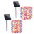 Solar Christmas Lights, Solar String Lights 200 LED 72ft 8 Modes, Solar Powered String Lights Waterproof Copper Wire led String Lights for Garden, Patio, Wedding, Party, Xmas (Multicolor, 2 Pack)