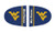 FANMATS NCAA West Virginia University Mountaineers Polyester Mirror Cover-Large