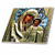 3dRose LLC Russian Icon of The Blessed Mary 8-Inch Ceramic Tile