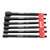 ABN Impact Nut Driver Tool Set - 6pc SAE 6 IN Long Shank Nut Driver Bits Magnetic Tip Sockets, 1/4 IN Hex Shank
