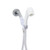 Whedon Hand Held Ultra Saver 1.5 GPM Shower System with 59" SuperFlex hose and Arm Bracket, White