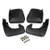 Set of 4 Front and Rear Mud Flaps Splash Guards for Honda CR-V 2007-2011
