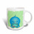 3dRose mug_51727_2 Cute Cartoon of The Zoo Animal The Baby Hippo ( Hippopotamus ) Ceramic Mug, 15-Ounce