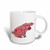 3dRose mug_200165_2 Funny Pink Pig with Hearts Ceramic Mug, 15-Ounce