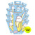 Trends International Bananya - Sticker Flip Pack 10Count Bundle