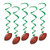 Football Whirls 38in. (5/pkg) Pkg/6