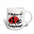 3dRose I Believe in Ladybugs Ceramic Mug, 15-Ounce