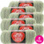 Red Heart 98892 Frosty Green Super Saver Yarn 6/Pk 6 Pack