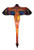 In the Breeze Fiery Dragon - Single Line Kite - Satin Polyester Fabric with Fiberglass - Kite Line and Bag Included