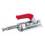 HHIP 3900-0399 Heavy Duty Push and Pull Flanged Base Toggle Clamp 2500 lb. Capacity