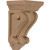 Ekena Millwork CORW02X02X04DERO 2 1/4-Inch W x 2 1/4-Inch D x 4 1/4-Inch H Devon Traditional Wood Corbel, Red Oak