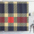 Ambesonne Checkered Shower Curtain, Vintage Plaid Scottish Tartan Pattern with Retro Display Checks Lines, Cloth Fabric Bathroom Decor Set with Hooks, 70" Long, Blue Cream