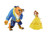 Disney Beauty and The Beast Princess Belle and Beast Birthday Party Cake Toppers