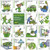 2011 Go Green Sheet of Sixteen Forever Stamps Scott 4524 By USPS