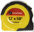 GreatNeck 95007 Extra Mark Tape, 5/8 Inch x 12 Feet