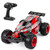 JEYPOD Remote Control Car, 2.4 GHZ High Speed Racing Rc Car with 4 Batteries, Kids Toys, Red
