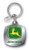 John Deere Logo Enamel Key Chain