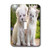 3dRose lsp_61892_1 Adorable Puppy n White Kitten Single Toggle Switch