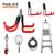 Steel Garage Storage Utility Double Hooks Heavy Duty for Organizing Power Tools Ladders Bulk Items (Pack of 8)