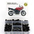 Xitomer Full Sets Fairing Bolts Kits, for YAMAHA TDM900 2002 2003 2004 2005 2006 2007 2008 2009 2010 2011 2012 2013 2014, Mounting Kits Washers/Nuts/Fastenings/Clips/Grommets (Matte Black)